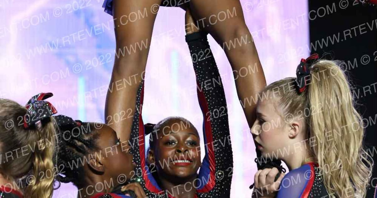 River City Allstars Neon · All Star World Championships Saturday