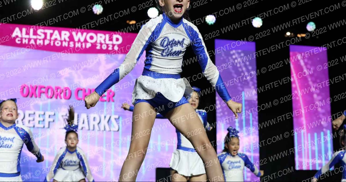 Oxford Cheer Reef Sharks · All Star World Championships Saturday