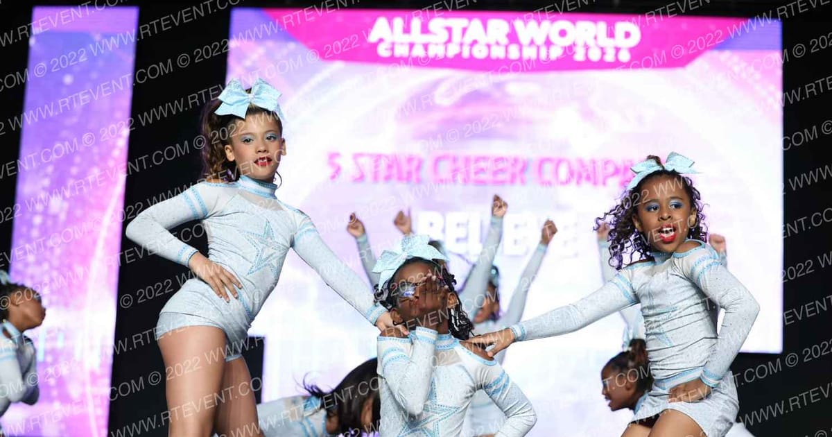 5 Star Cheer Company BELIEVE · All Star World Championships Saturday