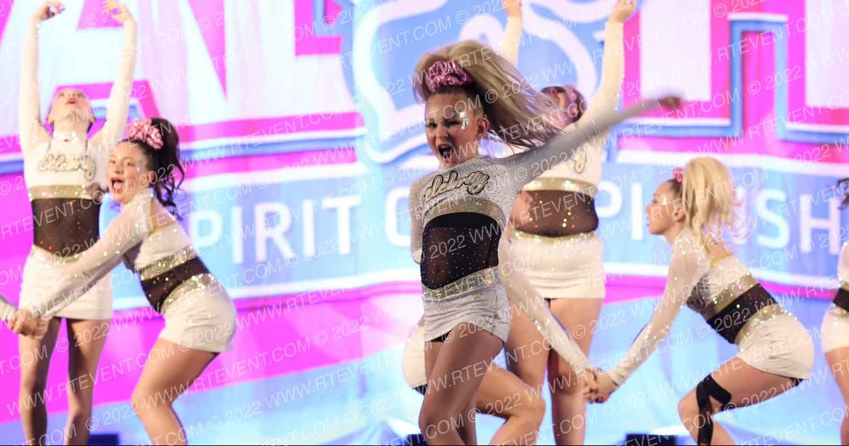 Celebrity Cheer BLUSH · Aloha York Showdown
