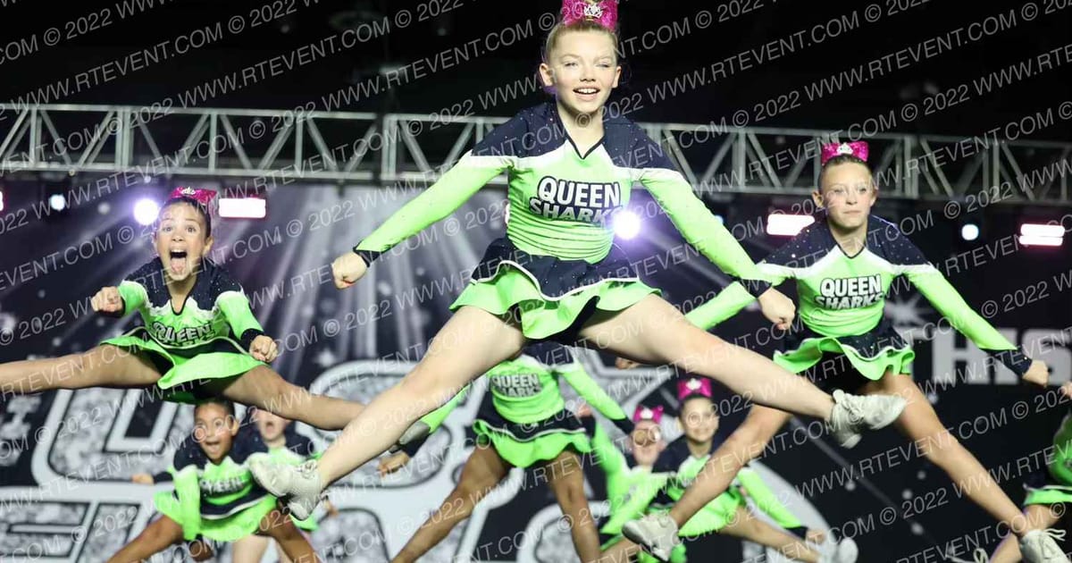 Cape Cod Cheer Academy Queen Sharks · The US Finals Worcester DIDII
