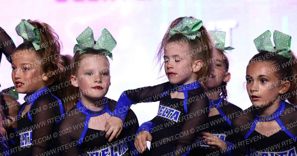 Delta Cheer Athletics Mint · All Star World Championships Saturday