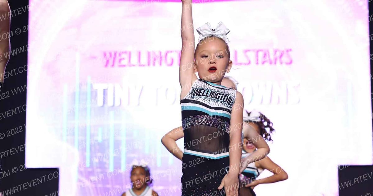 Wellington Allstars Tiny Touchdowns · All Star World Championships Saturday