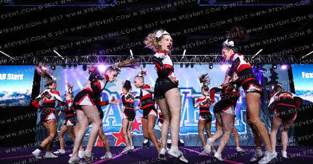 Fusion All Stars RAGE BABES · Pacwest Portland Grand Nationals CORRECTED