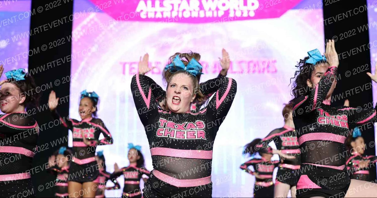 Texas Cheer Allstars Glow · All Star World Championships Saturday