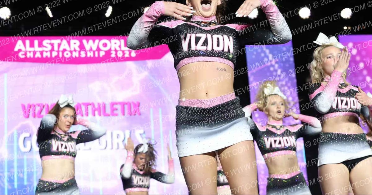 Vizion Athletix GOSPEL GIRLS · All Star World Championships Saturday