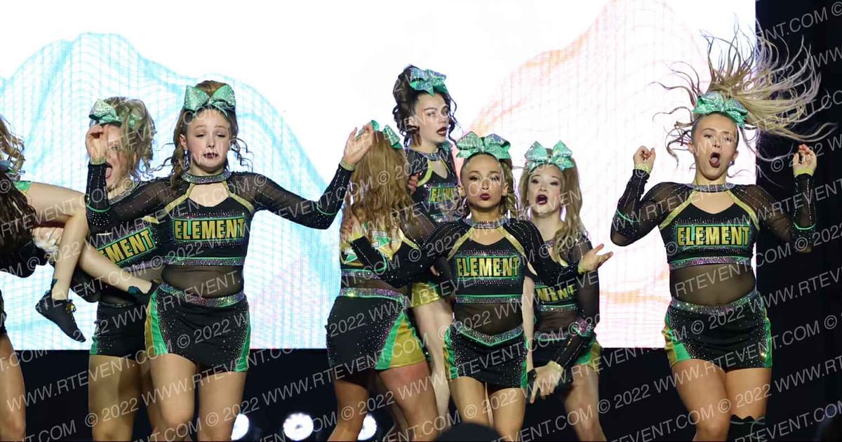 Element Elite Tumbling & Cheer Krypton · The Midwest Regional Summit