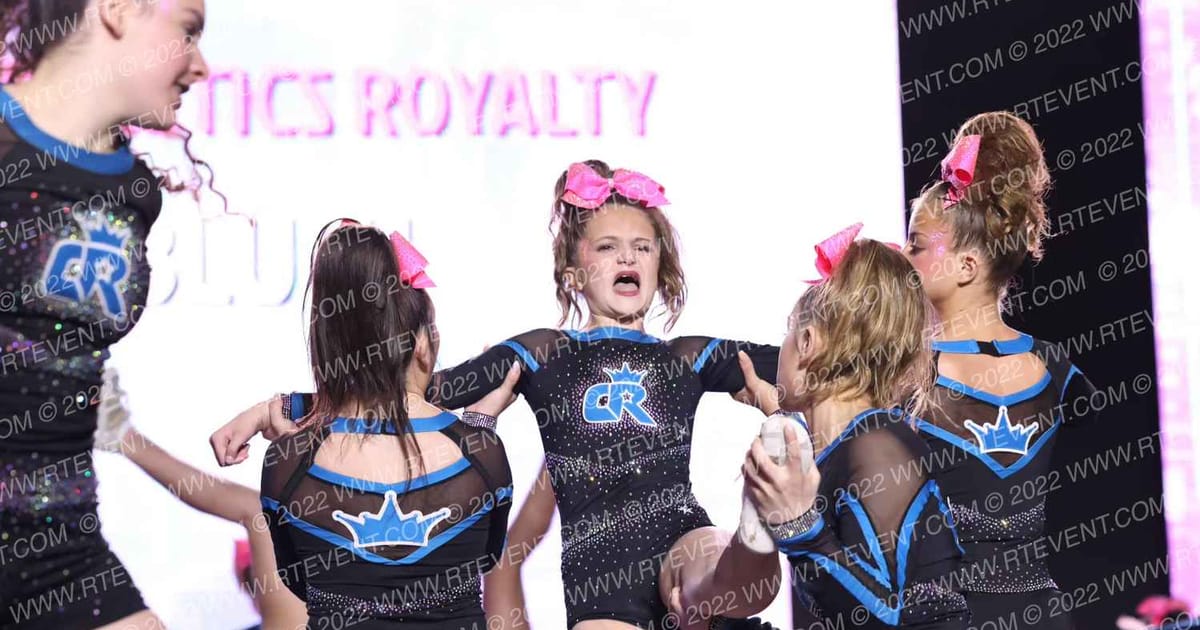 Cheerletics Royalty BLUSH · All Star World Championships Saturday