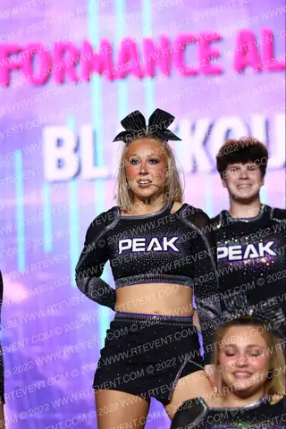 Peak Performance All Star Cheer Blackout