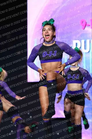 9-1-1 Athletics Purple Reign
