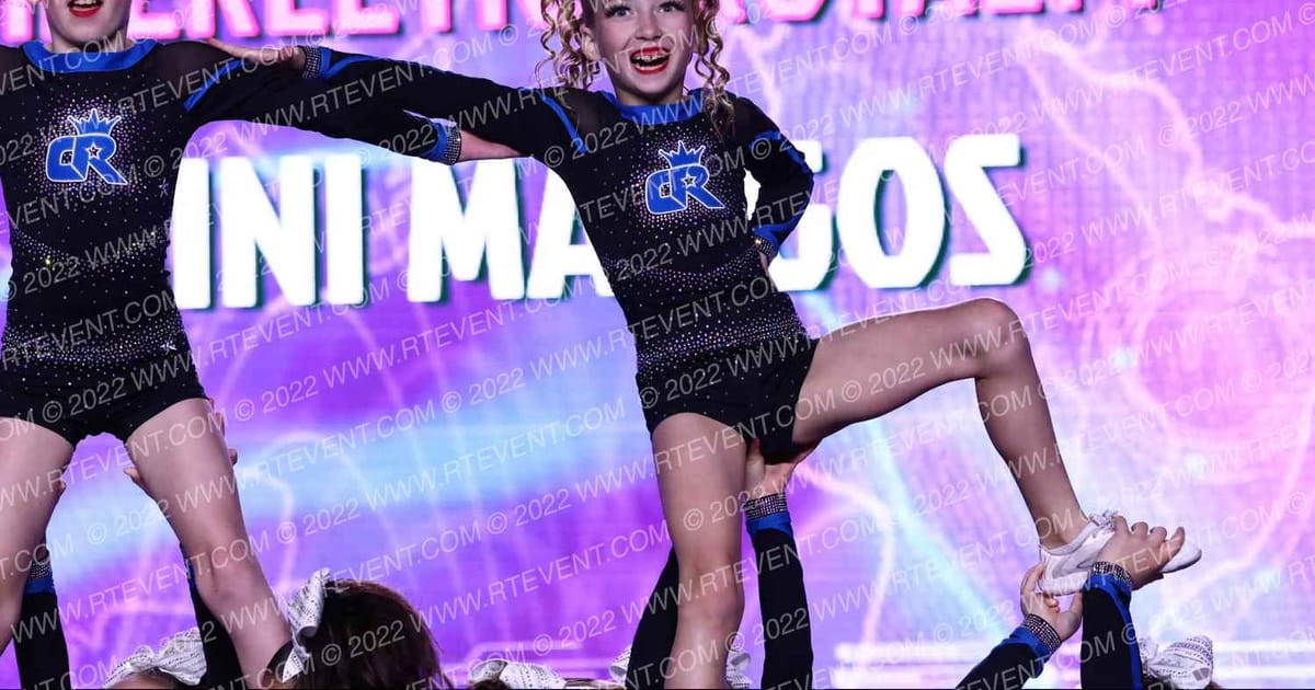 Cheerletics Royalty MINI MANGOS · All Star World Championships Sunday