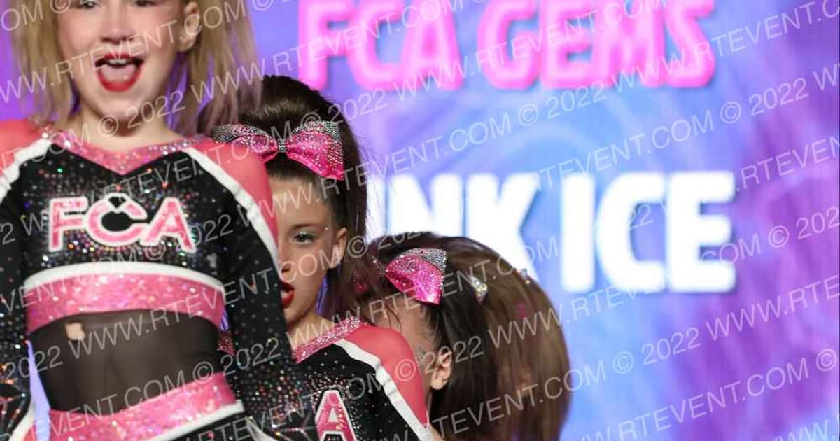 FCA Gems Pink Ice · All Star World Championships Sunday