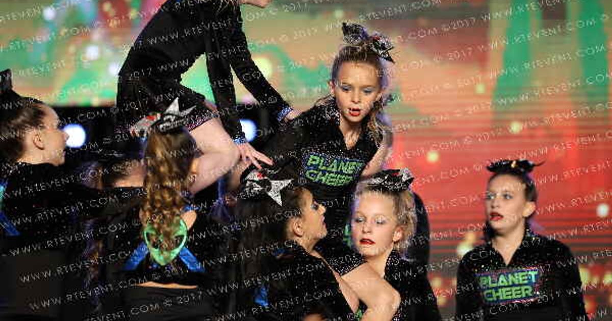 Planet Cheer Allstars Electra · Gold Rush Vegas