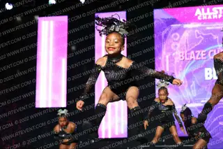 Blaze Cheer and Tumble Black Aces