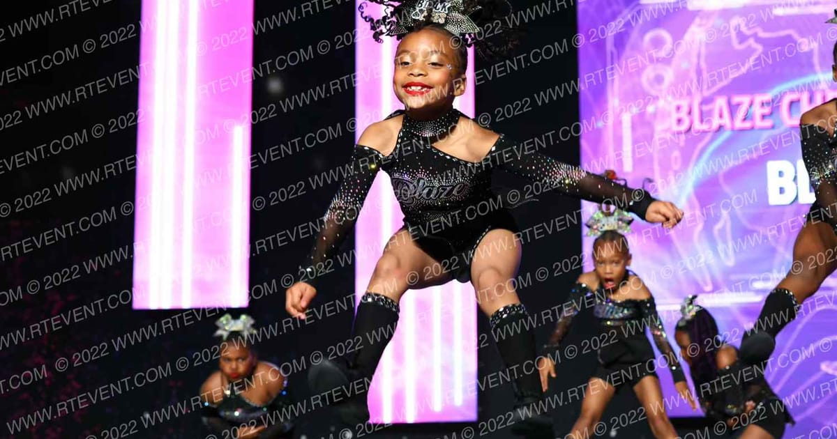 Blaze Cheer and Tumble Black Aces · All Star World Championships Sunday