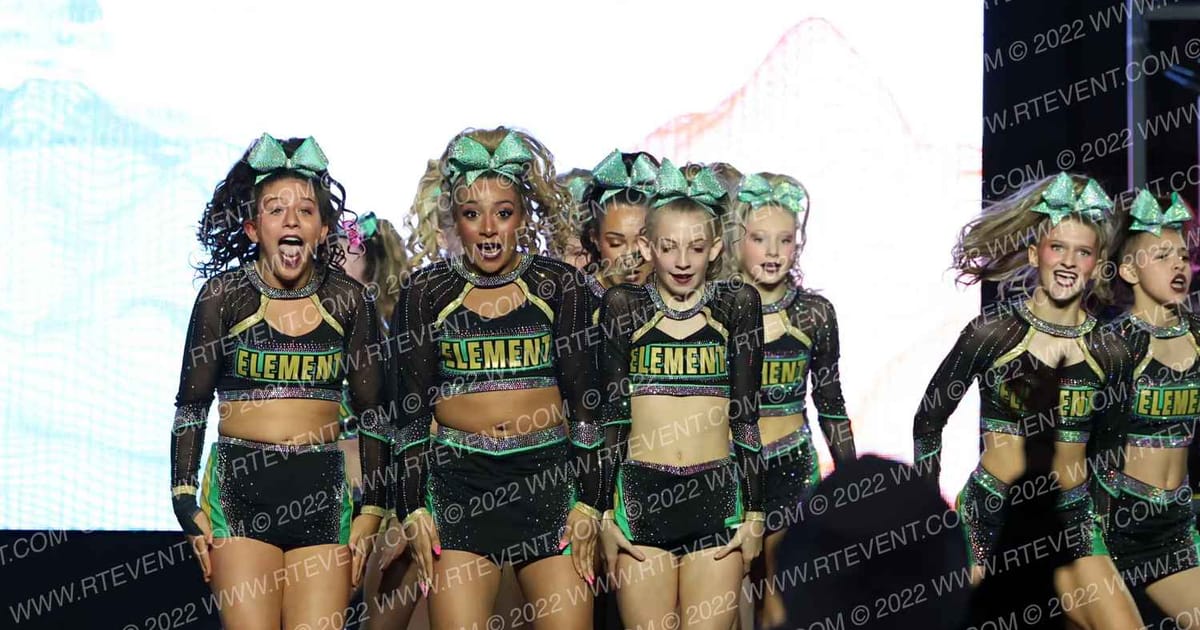 Element Elite Tumbling & Cheer Zinc · The Midwest Regional Summit