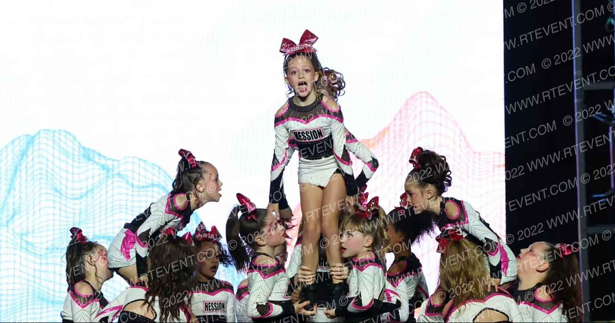 Hession Cheer Academy Pink Sizzle · The Midwest Regional Summit