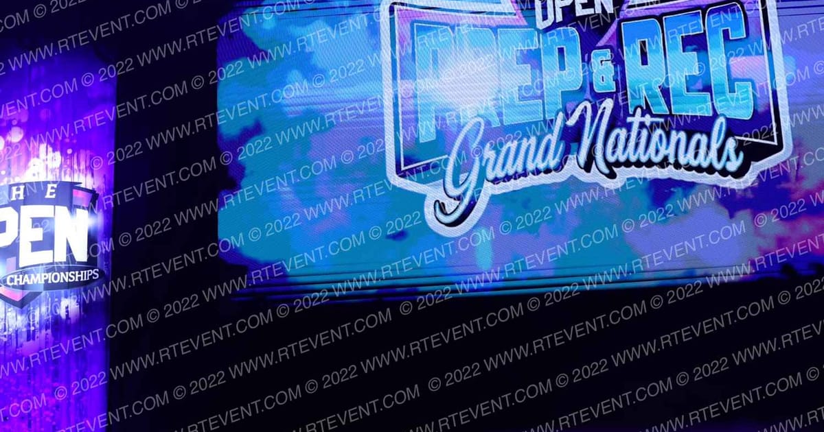 Sample · Prep and Rec Grand Nationals Soundstage Eighteen Saturday