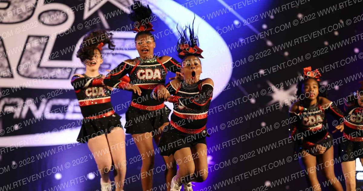 Cheer Dynamics All Stars Black Diamonds · The US Finals Trenton DIDII