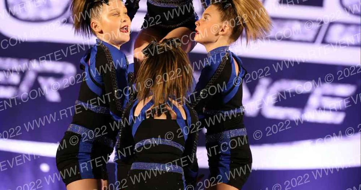 Coast Cheer Bull Sharks · The US Finals Trenton DIDII