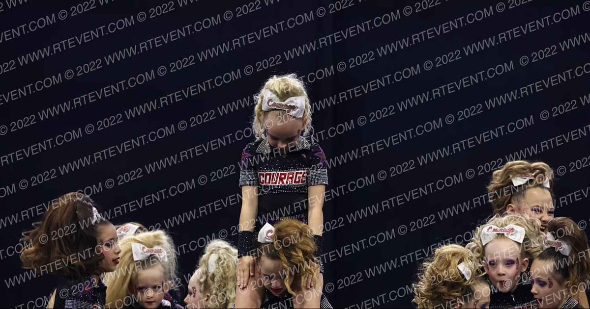 Mini Marvels Courage Cheer and Dance United · Prep and Rec Grand Nationals Sound Stage Twenty One Sunday