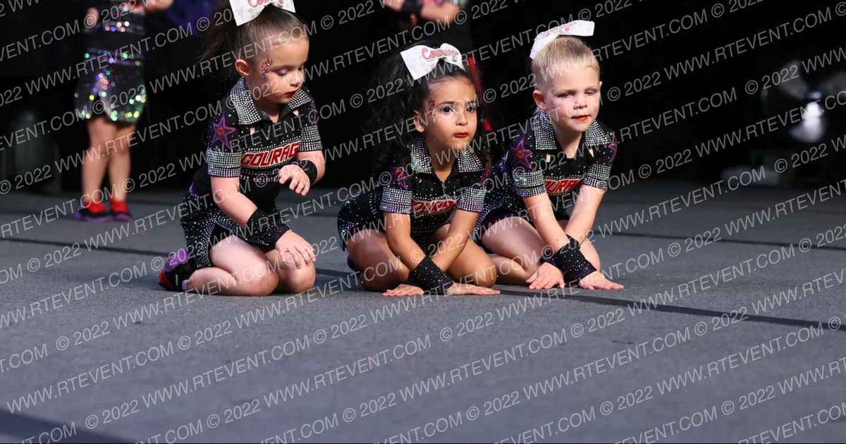 Tiny Spotlights Courage Cheer and Dance United · Prep and Rec Grand Nationals Soundstage Eighteen Sunday