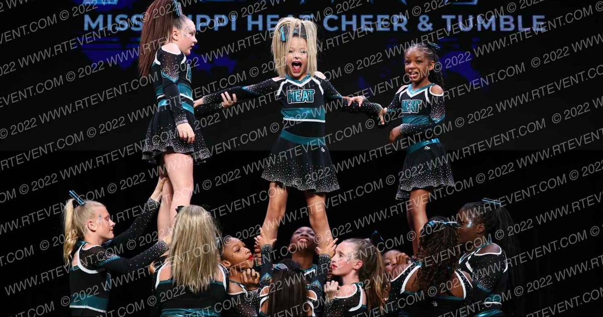 Fury Mississippi Heat Cheer and Tumble · Prep and Rec Grand Nationals Soundstage Eighteen Sunday