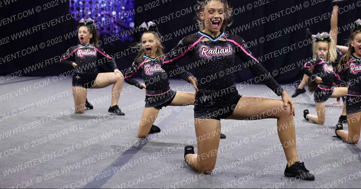 Stellar Radiant AllStar Cheer and Tumble · Prep and Rec Grand Nationals Sound Stage Twenty One Sunday