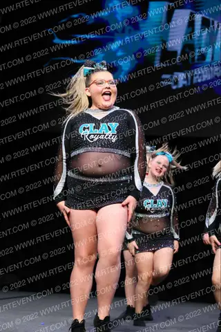 Lady Reign Clay Royalty Cheer Athletics
