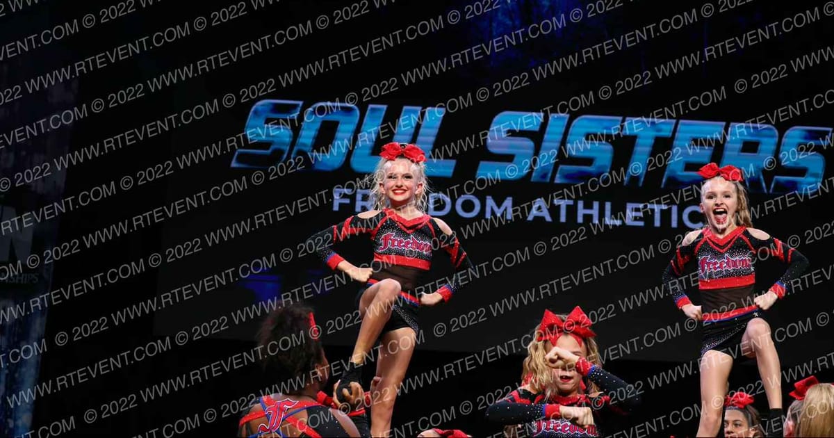 SOUL SISTERS Freedom Athletics · Prep and Rec Grand Nationals Soundstage Eighteen Sunday