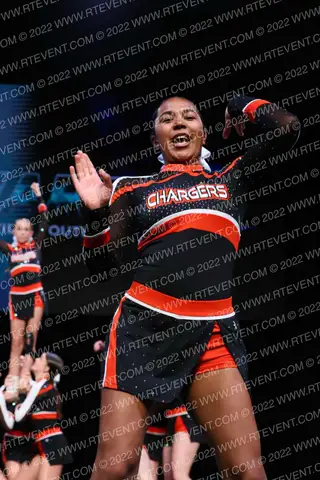 Chargers Dodgeville Youth Mustang Cheer