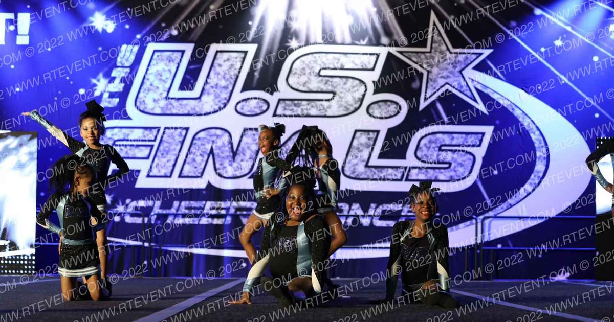 Blaze Elite Cheer Static · The US Finals Virginia Beach