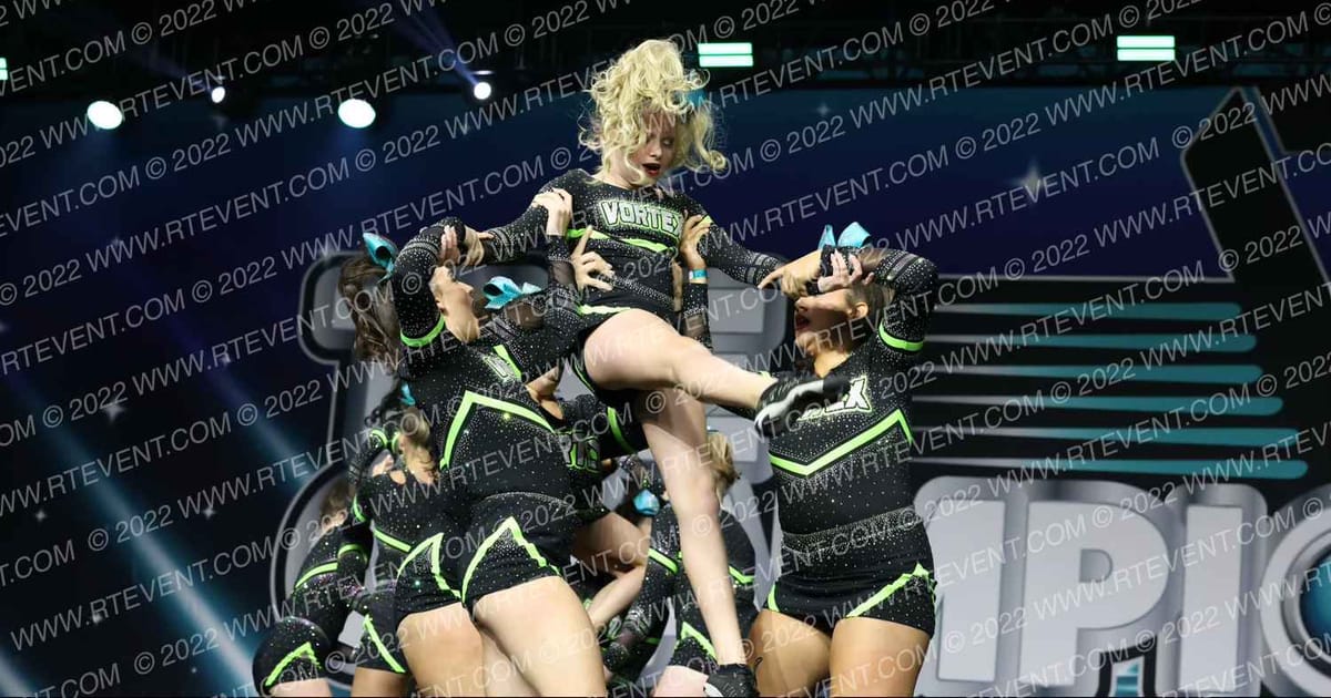 VORTEX CHEER CRUSH · The Champion