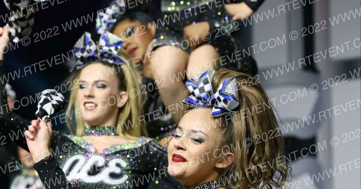 OC ELITE CHEER  DEJA BLUE · The Champion