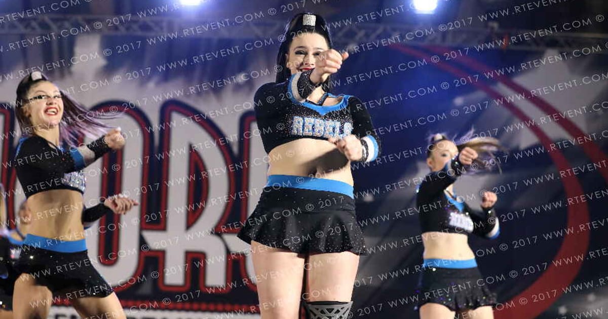 Rebels Elite Cheer Platinum 5 · Encore Baltimore Showdown DIDII
