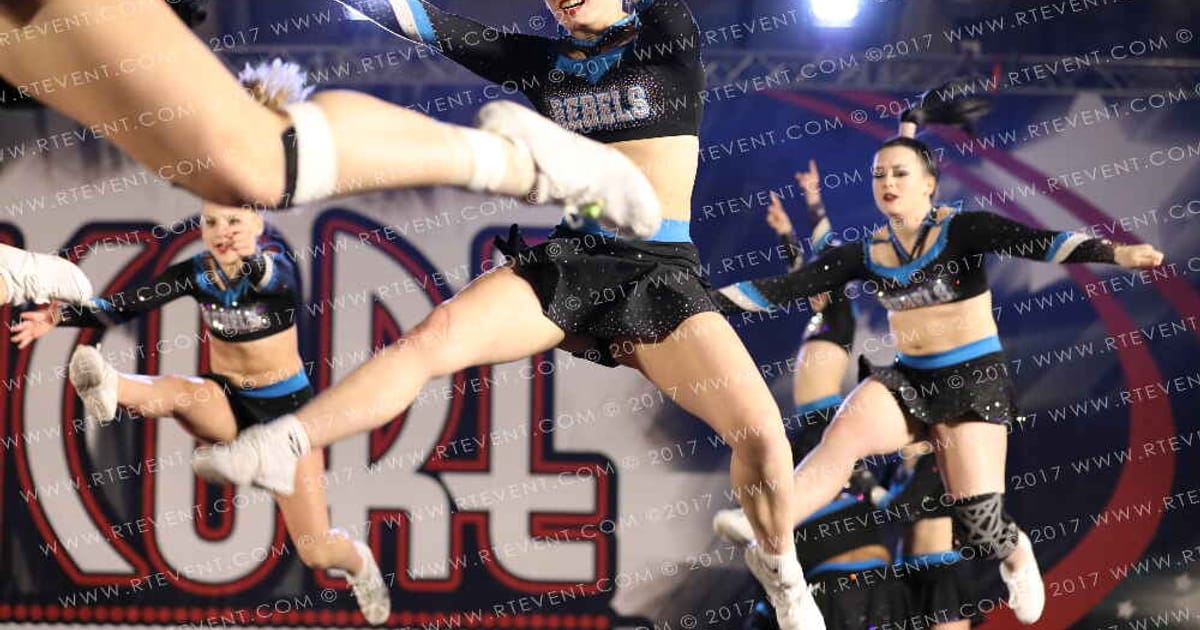 Rebels Elite Cheer Code Red · Encore Baltimore Showdown DIDII