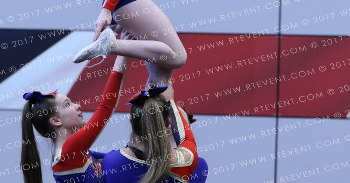 Infinity Cheer & Dance Senior Level 2 Stunt Group · Circus Spectacular Arena 2