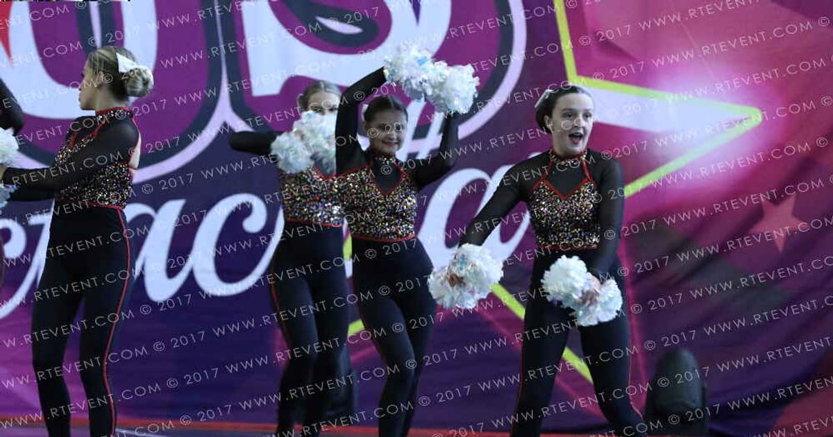 Yorkshire Martyrs Cheerleading and Dance School Royals · Circus Spectacular