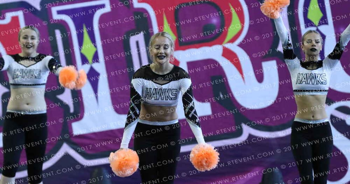 Hartlepool Hawks Cheerleading Academy Distinction · Circus Spectacular