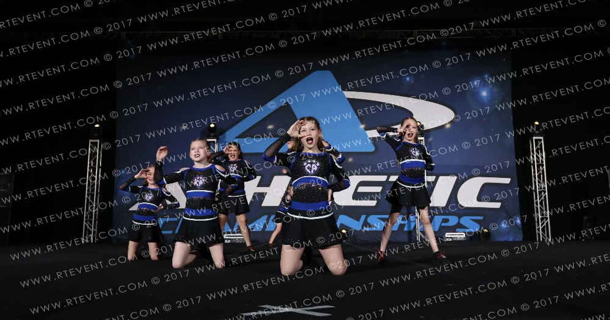 Cheer Athletics Omaha CourageCats · Athletic Kansas City Nationals