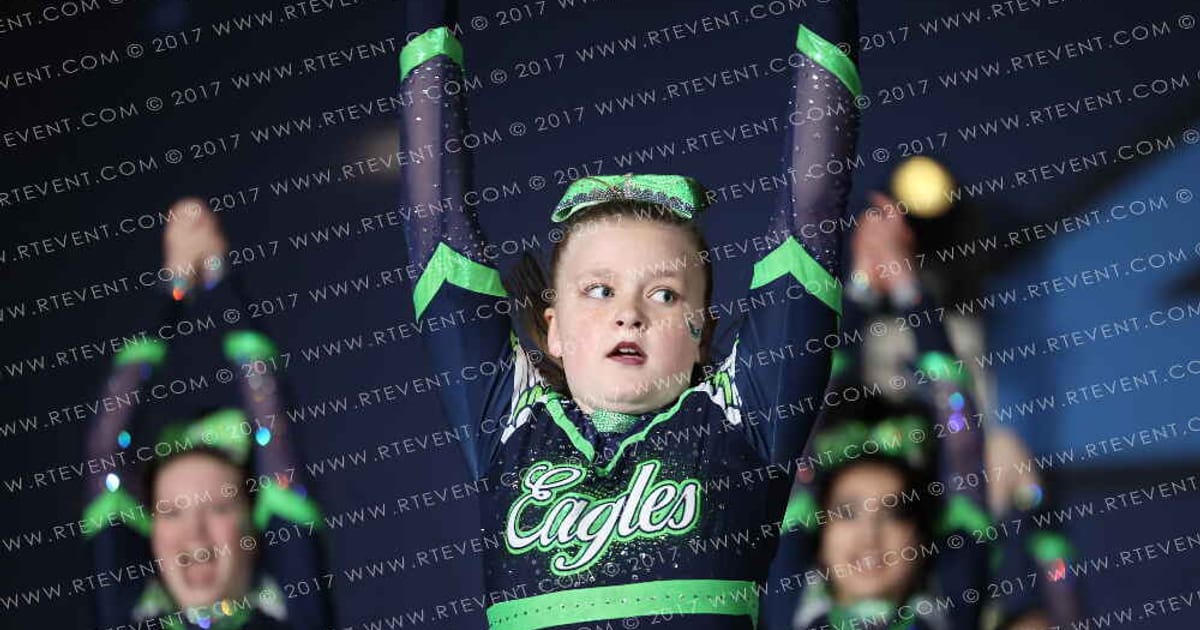Eagle Elite Cheerleading Swoop · Athletic Kansas City Nationals