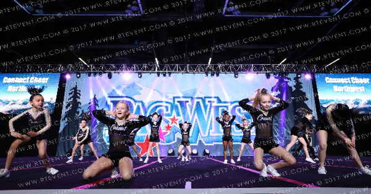 Connect Cheer Northwest Glitter · Pacwest Portland Grand Nationals CORRECTED