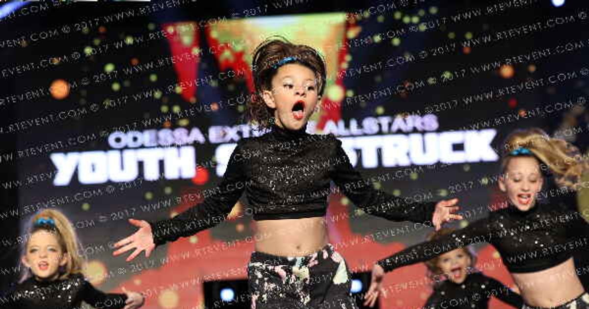 Odessa Extreme Allstars Youth StarStruck · Gold Rush Vegas