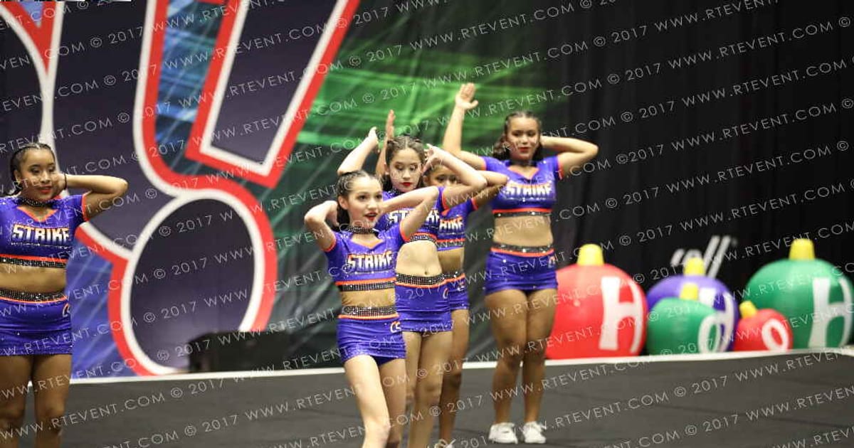 Cheer Strike Allstars Lime · San Antonio Classic