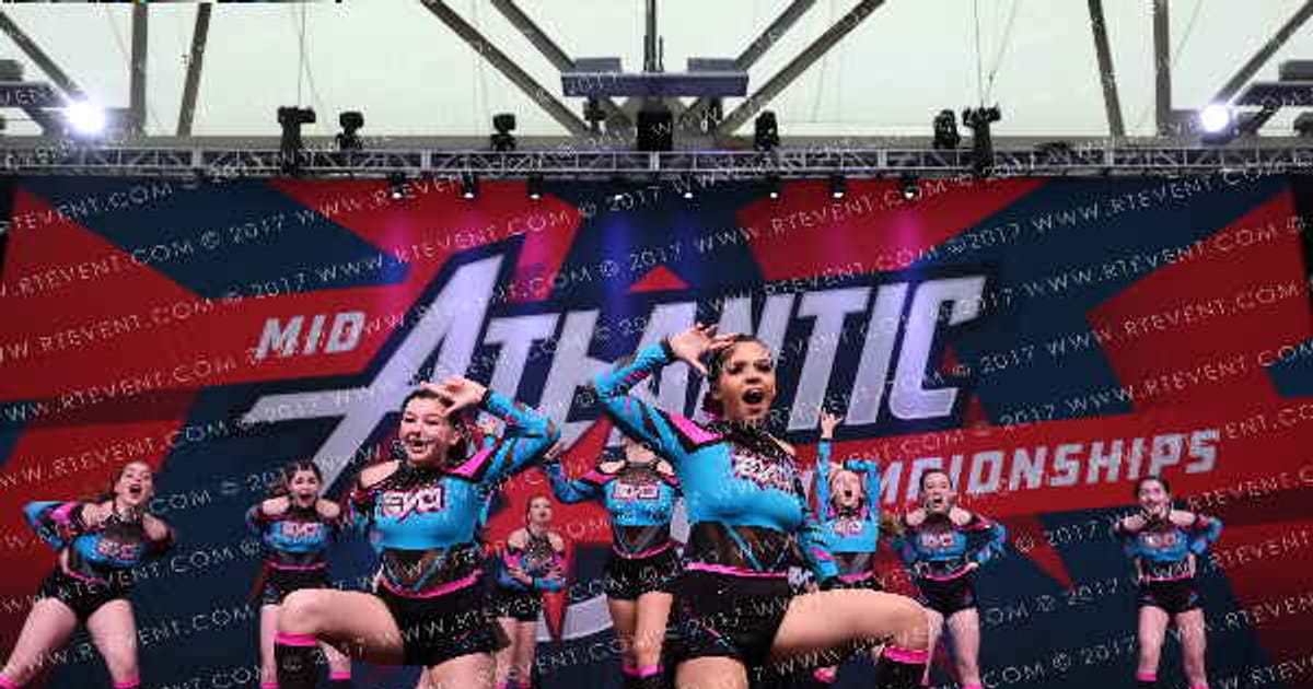 Evolution Cheer Lady Luck · Mid Atlantic Championships Grand Nationals CORRECTED