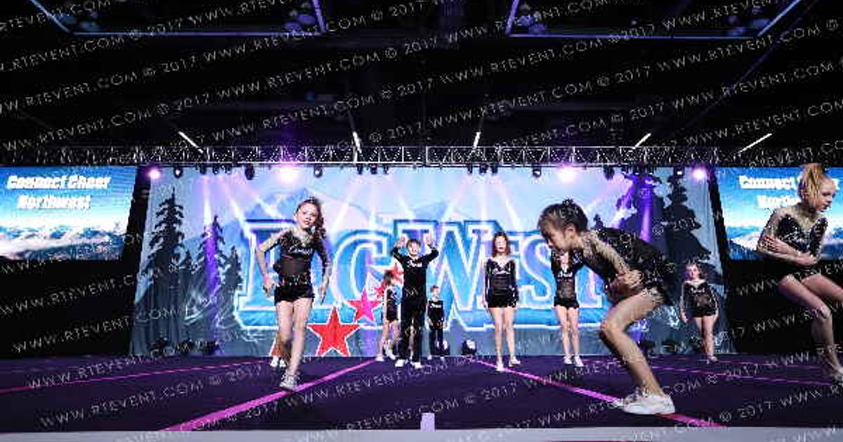 Connect Cheer Northwest Peach · Pacwest Portland Grand Nationals CORRECTED