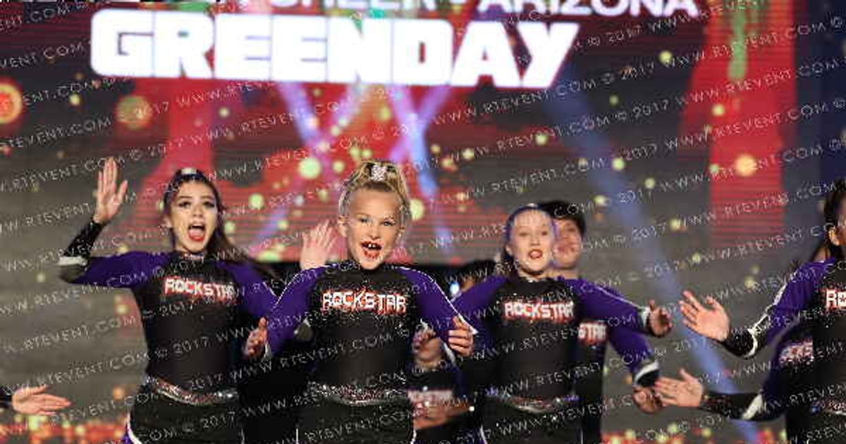 Rockstar Cheer - Arizona (Rockstar Cheer) Greenday · Gold Rush Vegas