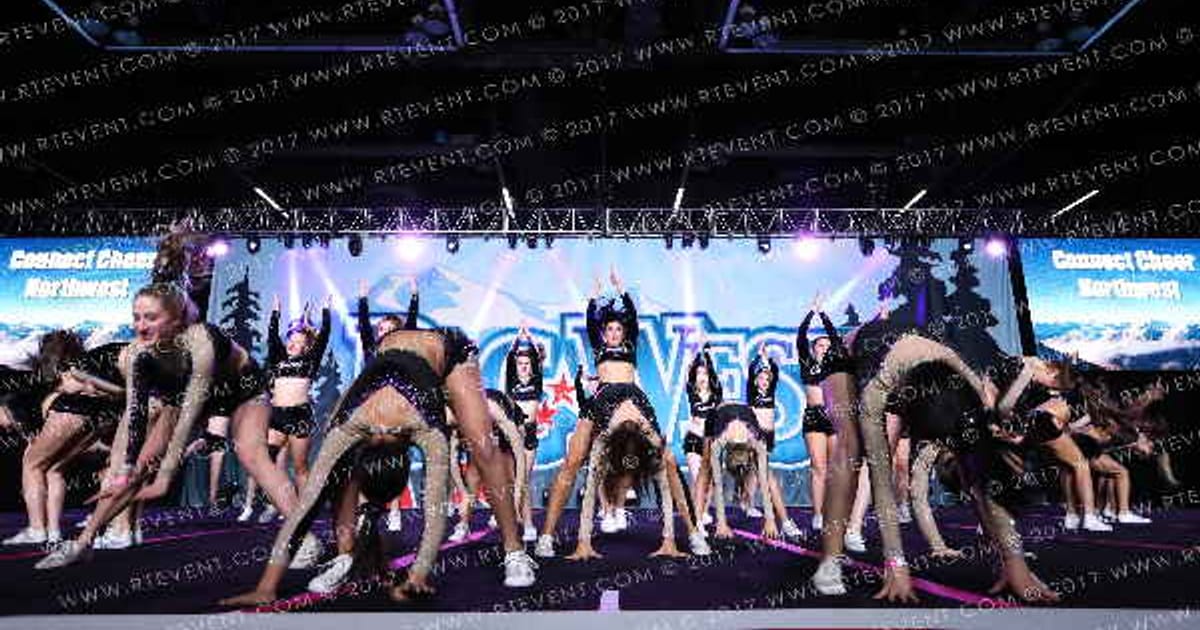 Connect Cheer Northwest Teal · Pacwest Portland Grand Nationals CORRECTED