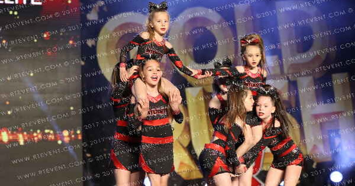 Intensity Cheer Elite Rage · Gold Rush Vegas