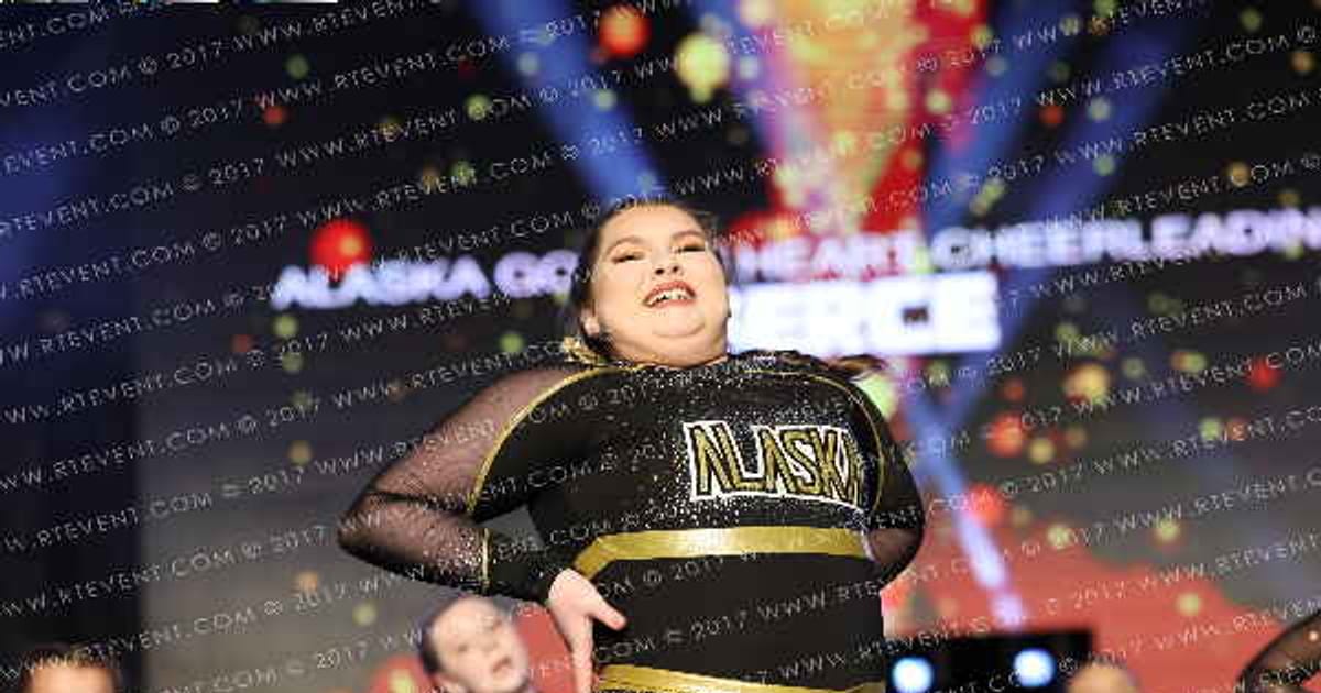Alaska Golden Heart Cheerleading Fierce · Gold Rush Vegas